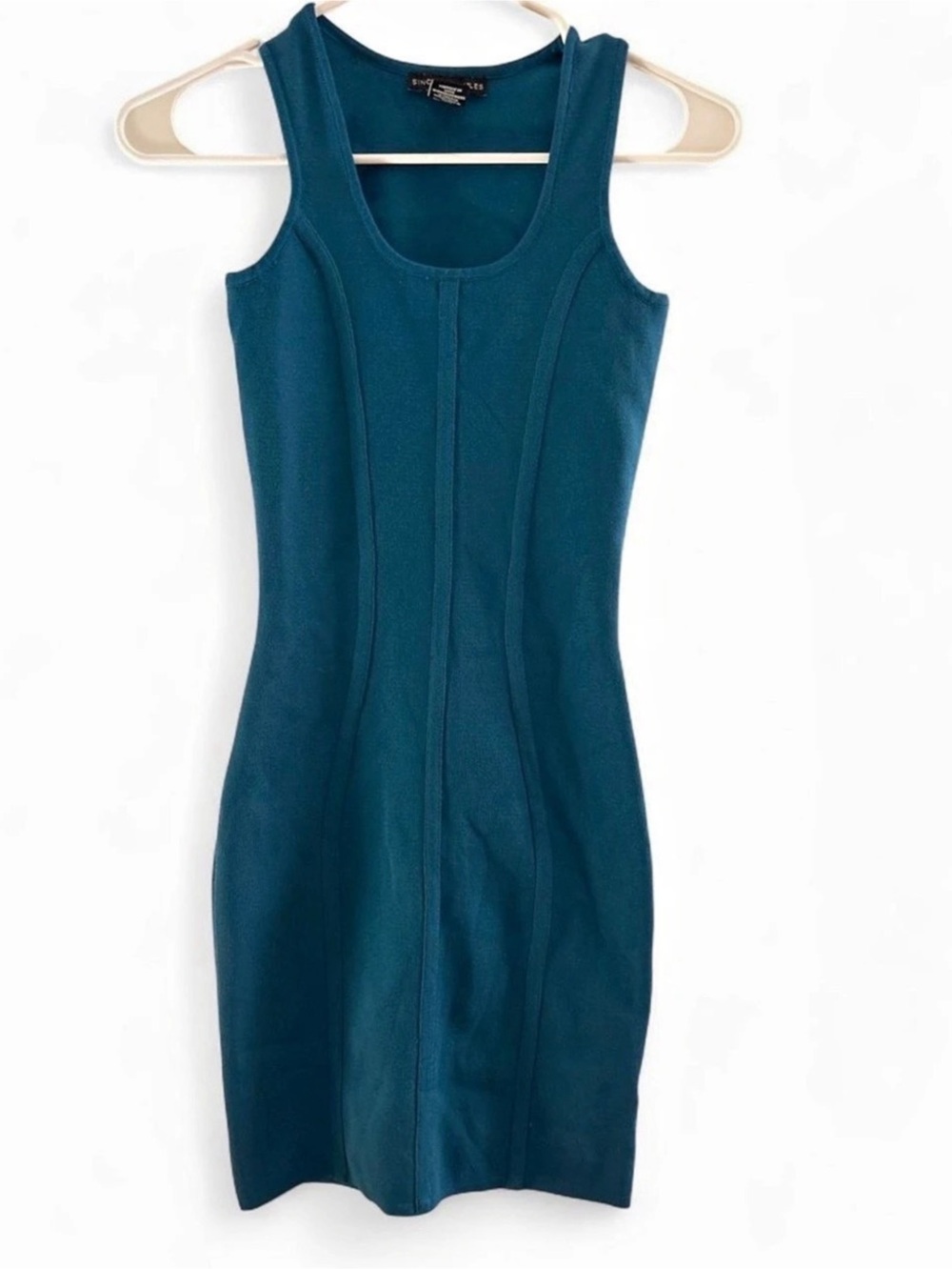 Sincerely Jules Teal Mini Dress Size XS Like New